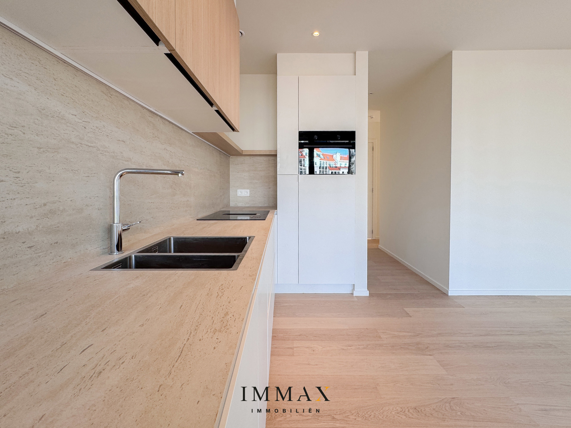 Uniek nieuwbouwappartement met 2-SLK en open zicht op het Maurice Lippensplein - foto 5