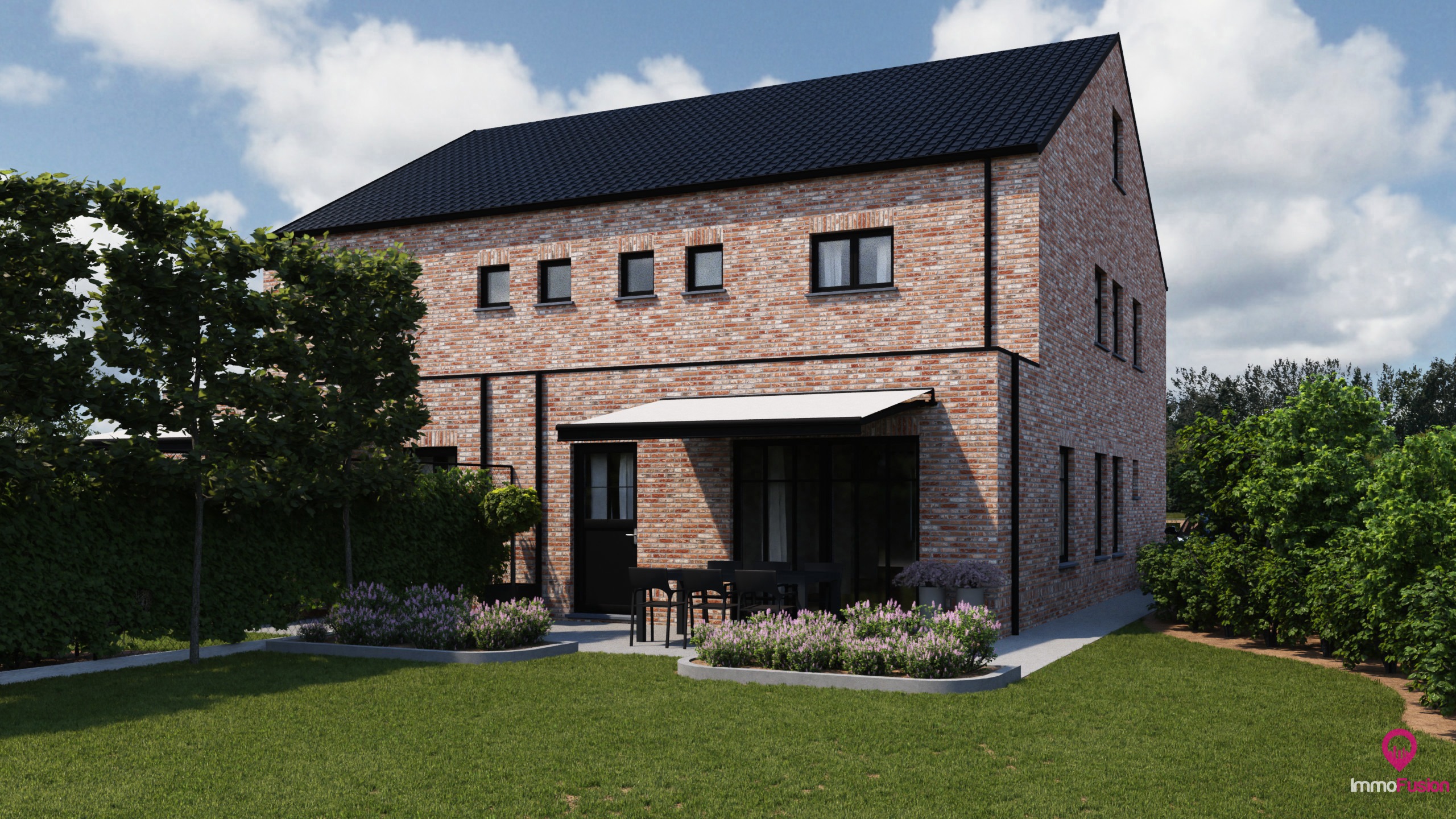 Tijdloze nieuwbouwwoning met 4 slpks + uitzicht op het groen! - foto 5