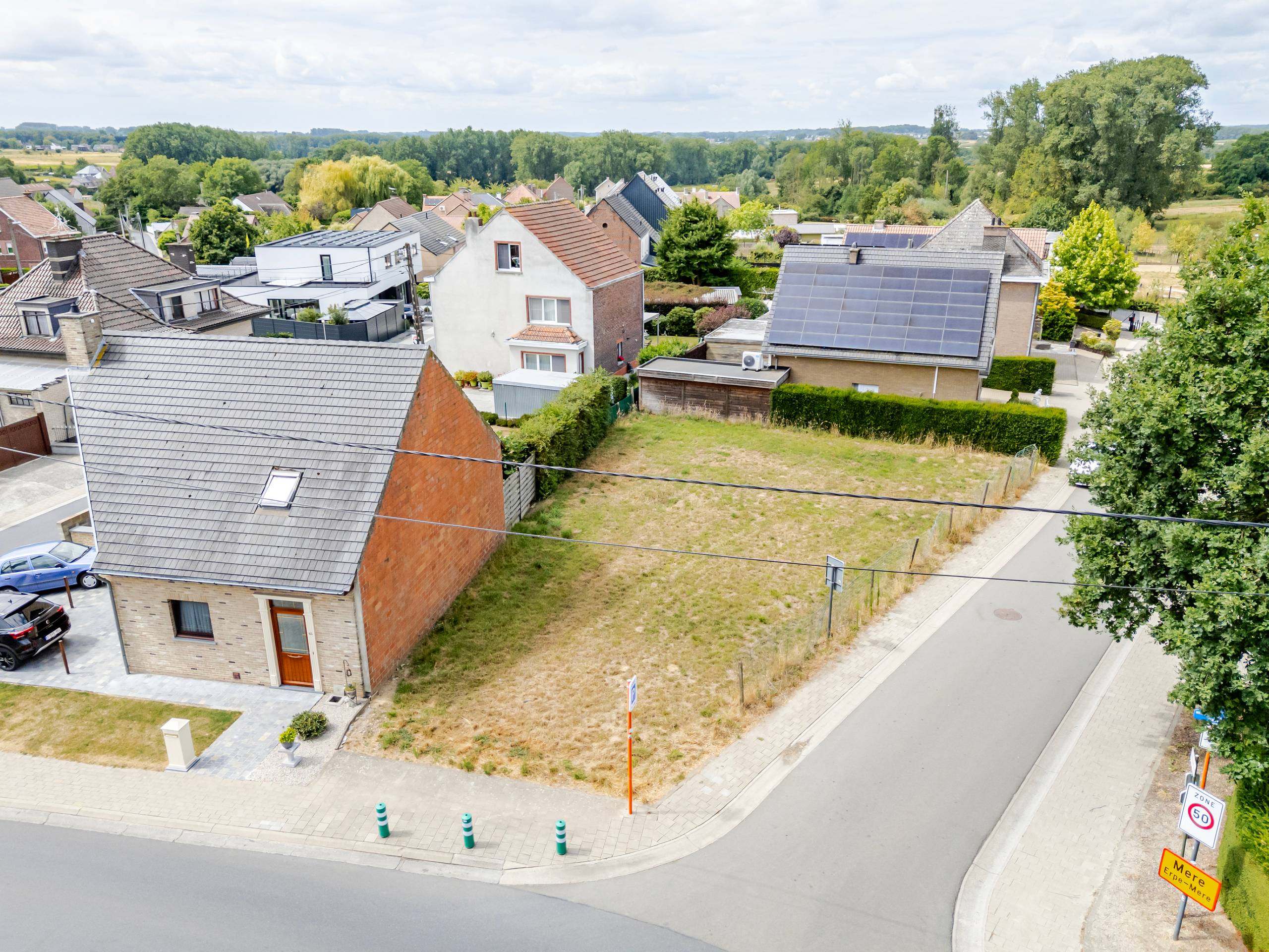 Bouwgrond van ca. 450 m² voor halfopen bebouwing in Haaltert - foto 4