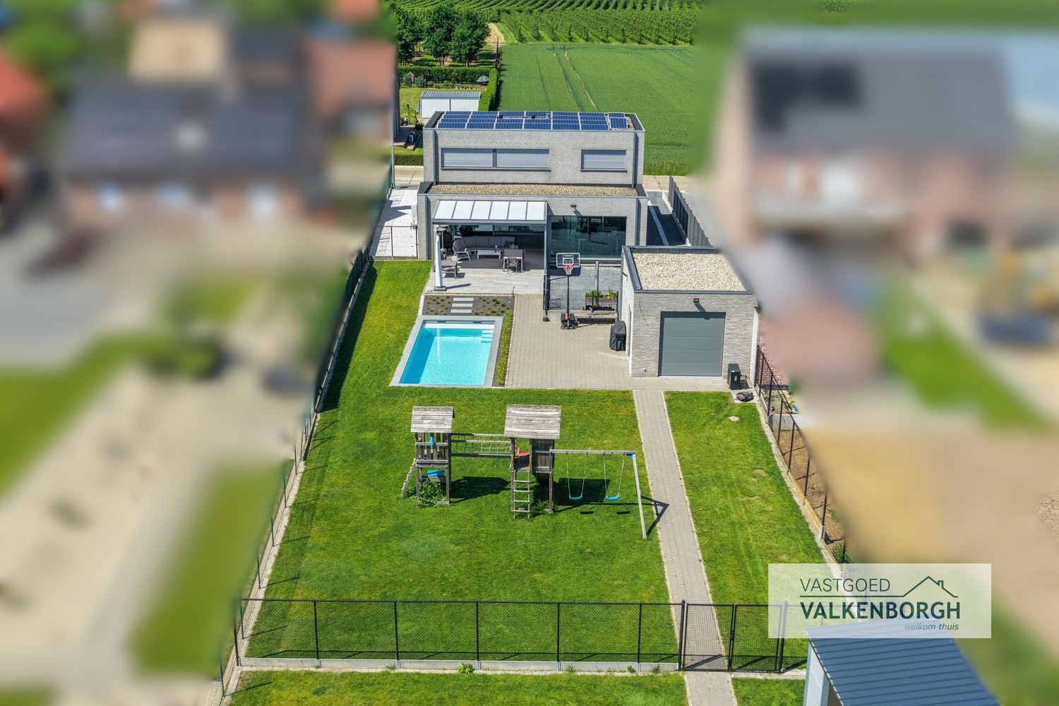 Moderne villa met 3 slaapkamers, zwembad en open agrarisch uitzicht. - foto 4