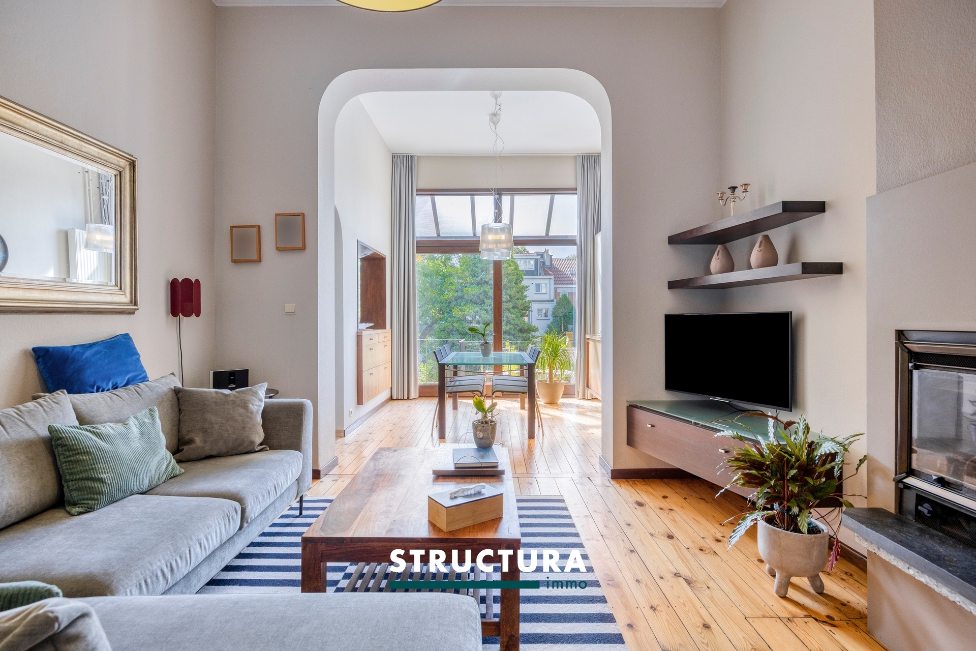 Maison spacieuse et lumineuse avec un agréable jardin orienté sud. - photo 4