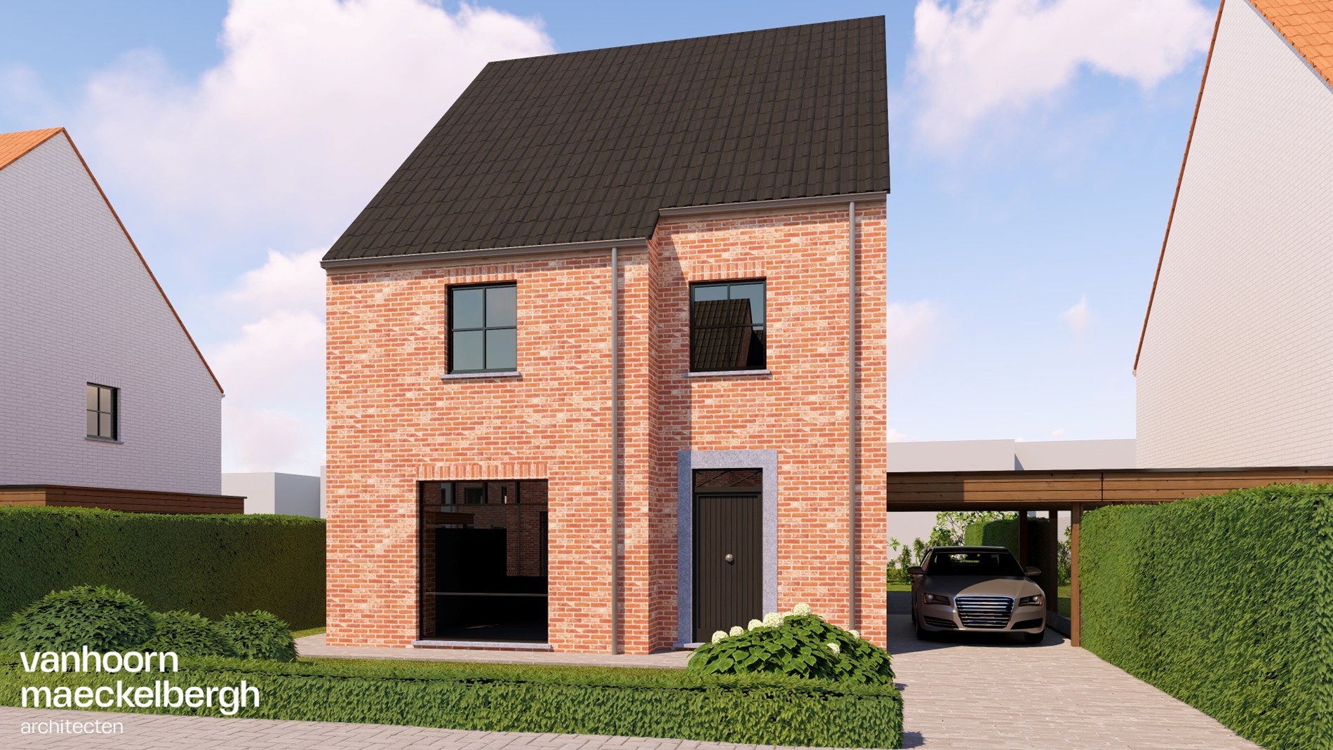 Nieuwbouwvilla in residentiële buurt nabij het centrum van Gistel - foto 1