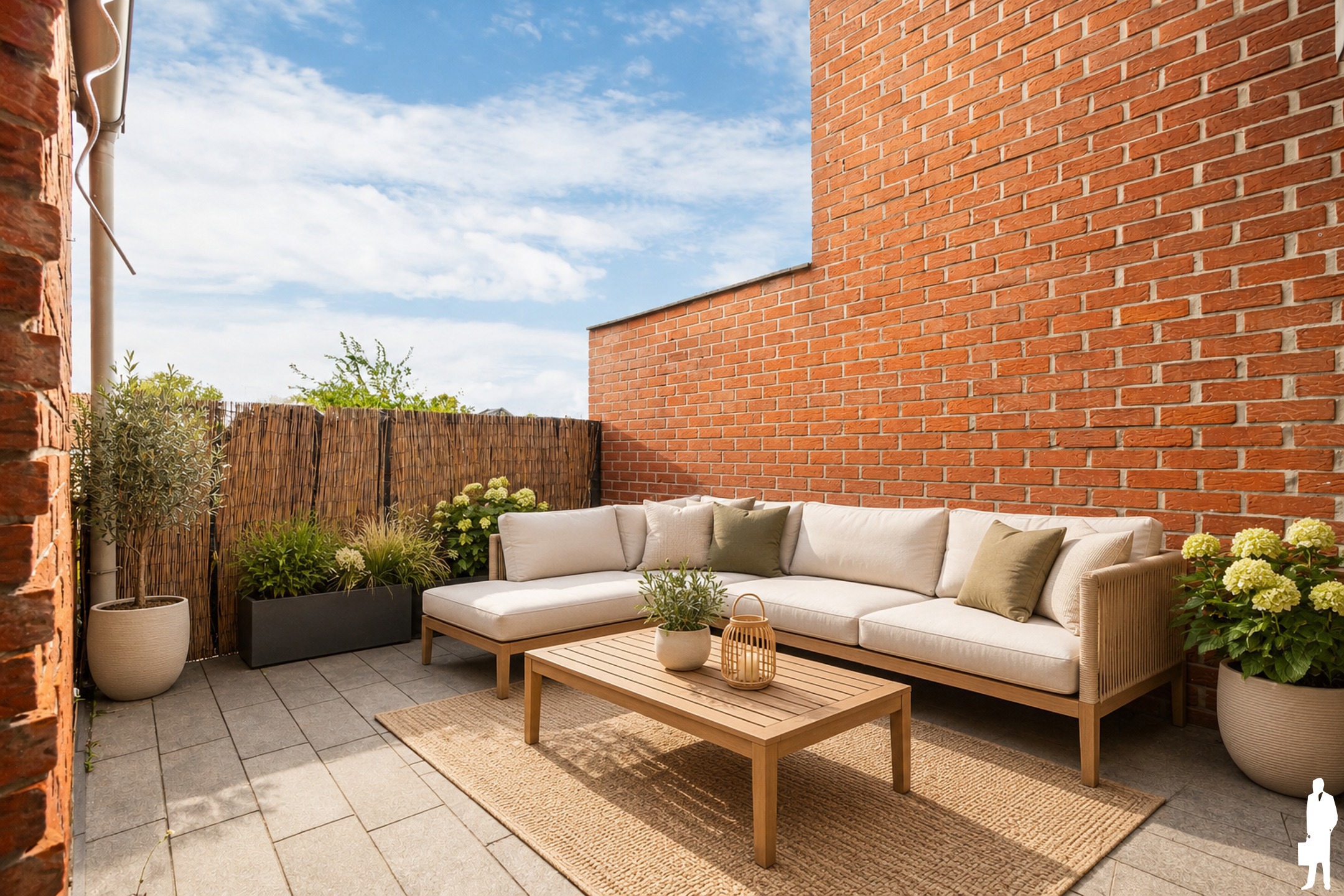 Duplex appartement met 2 terrassen en 2 staanplaatsen - foto 5