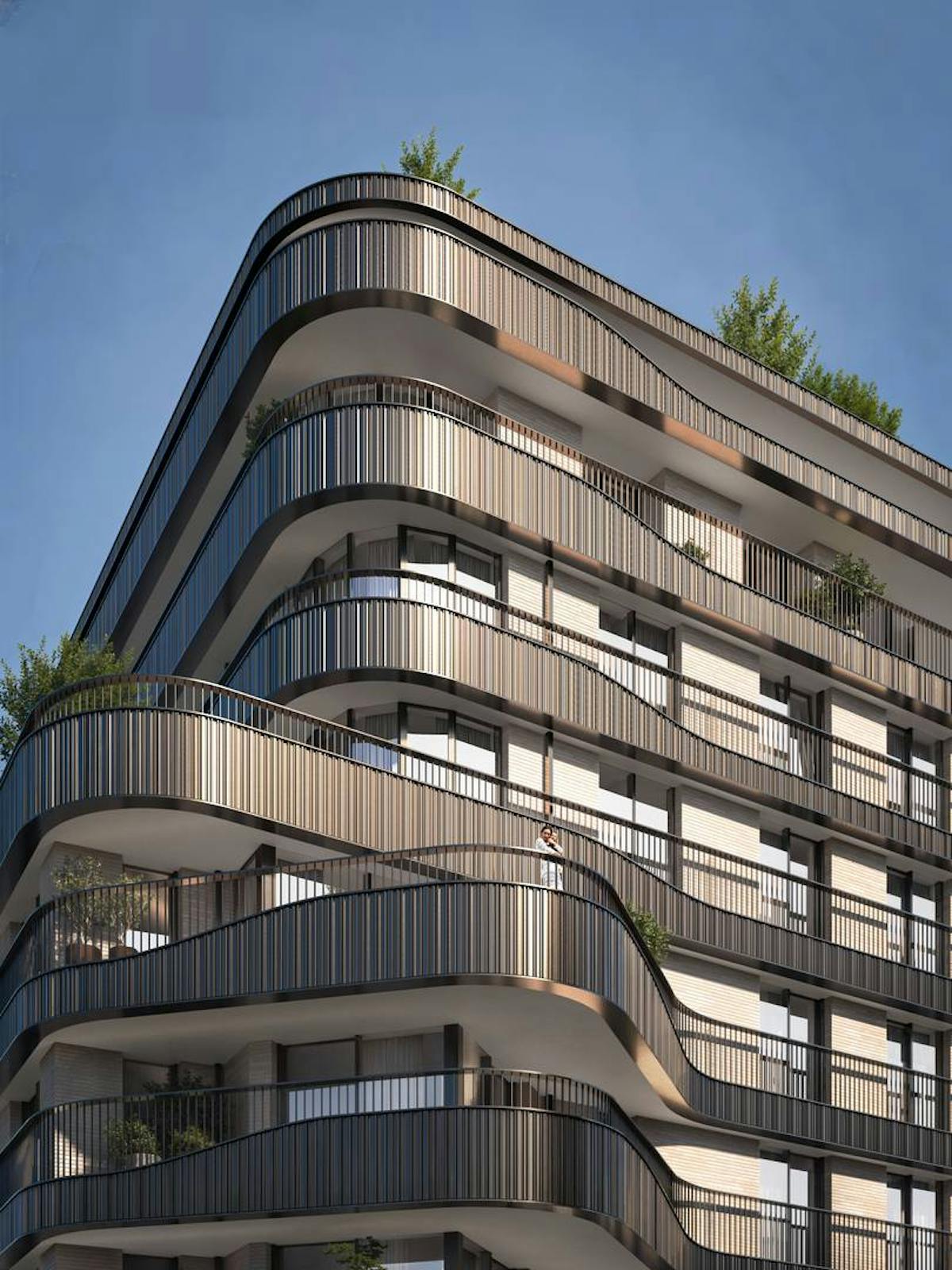 Exclusief penthouse aan de Leie met panoramisch terras (110m²) - foto 2