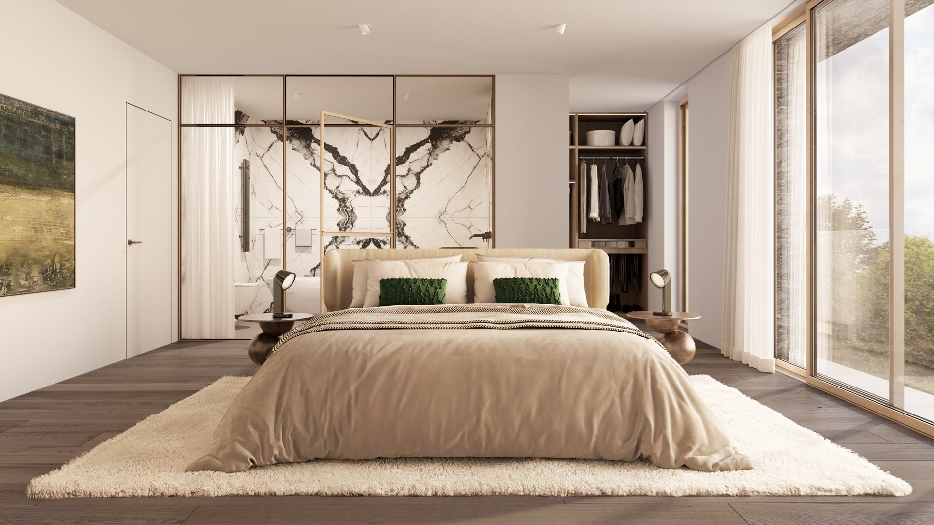 Modern villa-appartement op het gelijkvloers in Schilde - 's-Gravenwezel met 2 slaapkamers, hoog afwerkingsniveau, bewoonbare oppervlakte 165m² en 35m² terras - foto 5