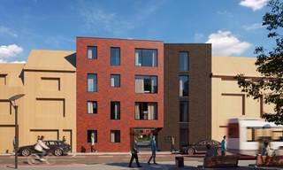 Dit kleinschalig project bestaat uit 5 comfortabele appartementen en 3 eigentijdse woningen in Gent.Ligging:De appartementen worden gebouwd langs de...