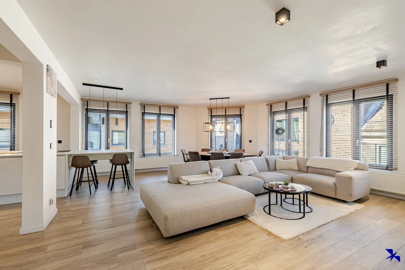 Ruime en stijlvol gerenoveerde duplex - foto 3