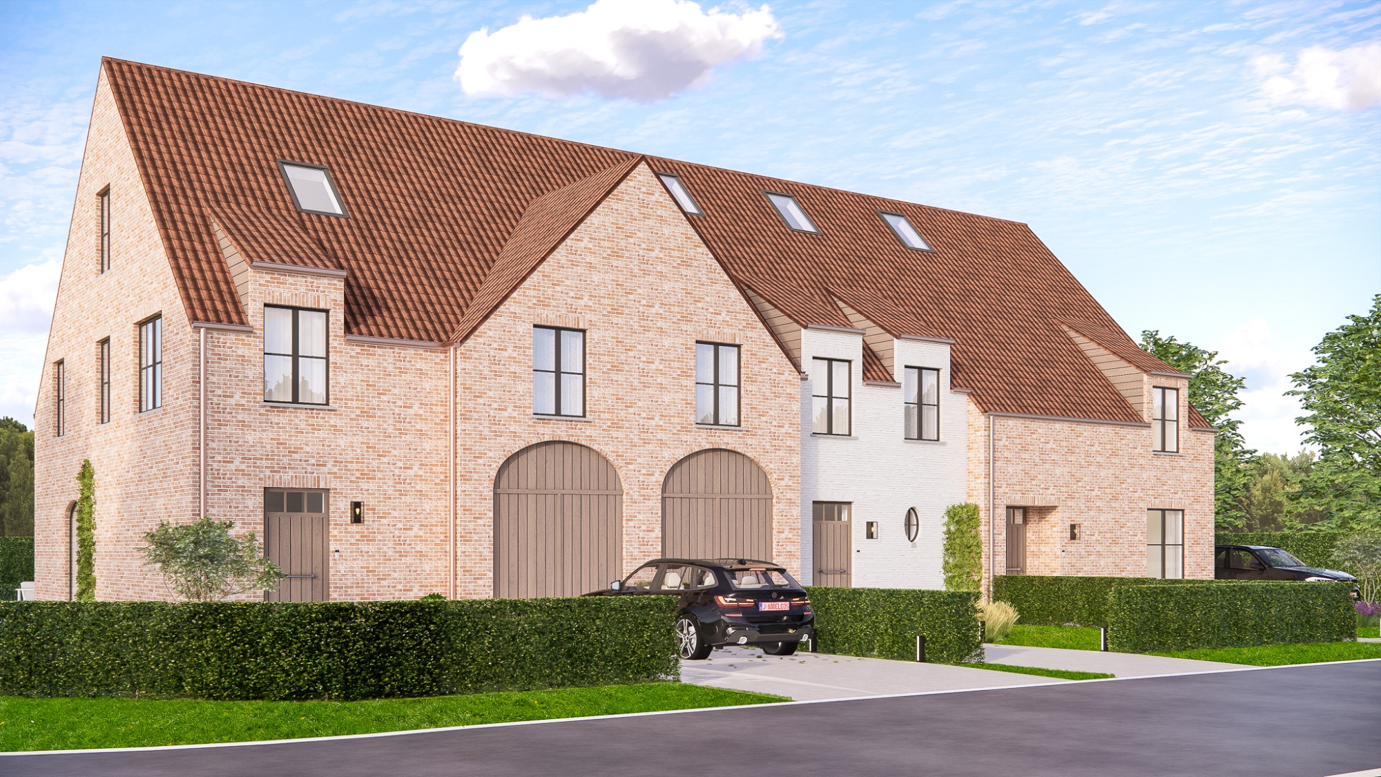 BEN-woning: Volledig en kwaliteitsvol afgewerkte nieuwbouwwoning in hedendaagse Pastorijstijl - met Zuidgerichte tuin in landelijke omgeving te Beernem - foto 1