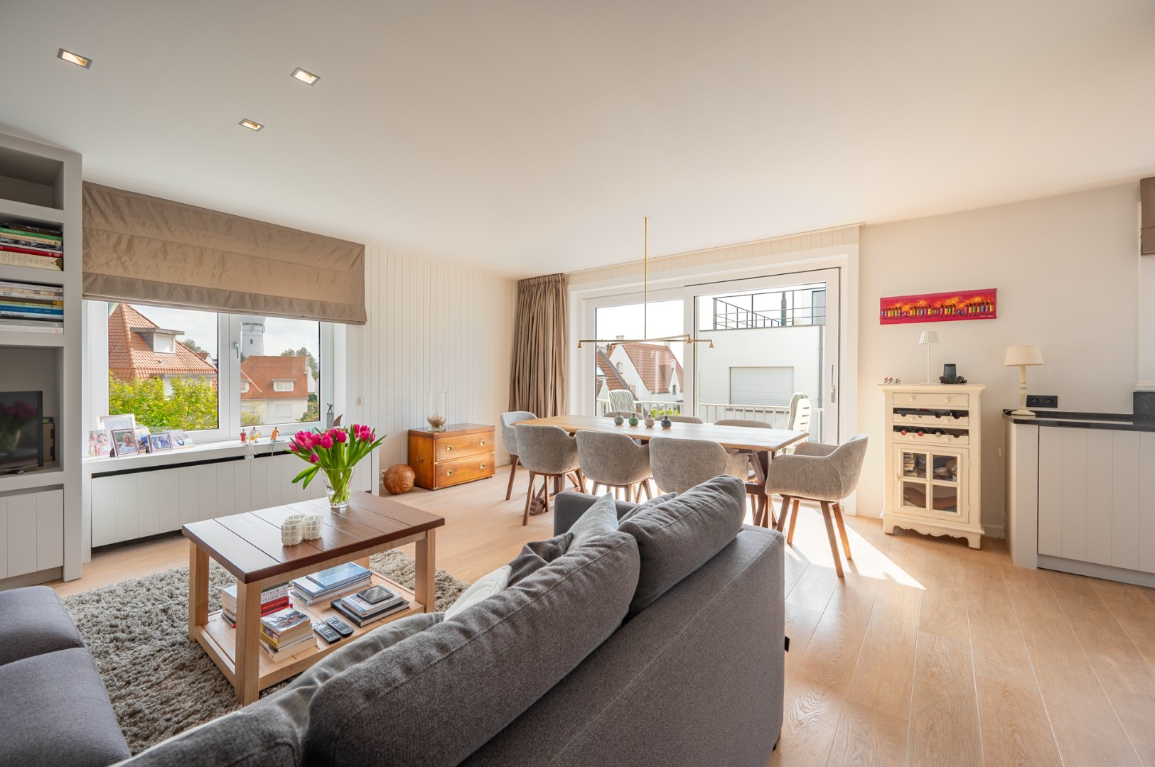 Ruim en comfortabel 3-slaapkamerappartement, gelegen op een uitzonderlijk rustige locatie in Duinbergen - foto 4