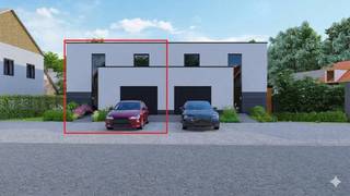 Kleinschalig en energiezuinig project met 3 woningen (2 halfopen, 1 open), rustig gelegen en vlot bereikbaar via de E40 en Oudenaardsesteenweg.<br />Moderne en praktische woningen met veel licht, aandacht voor privacy en een handige indeling. Elke woning heeft 3 slaapkamers, 2 parkeerplaatsen en een tuin met terras. De halfopen woningen hebben een garage aan de straatzijde.Duurzaam gebouwd met E20-peil, wat lagere energiekosten oplevert. Mogelijk tot 6% btw ( sloop heropbouw) indien je aan de voorwaarden voldoet.