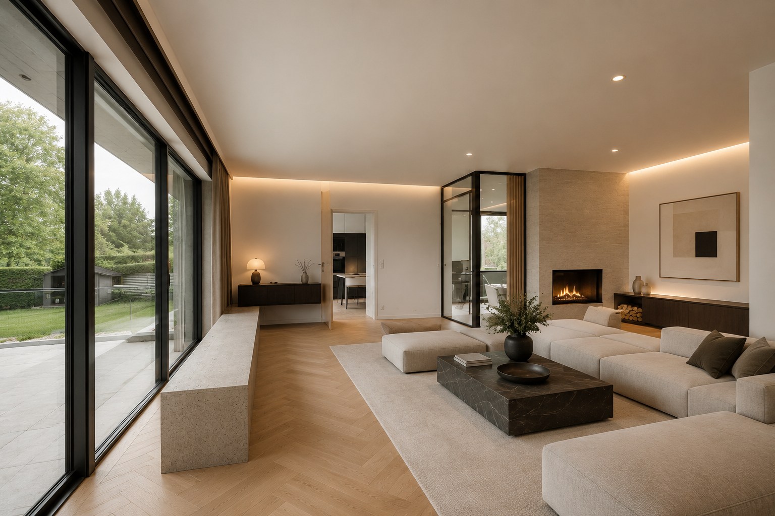 KARAKTERVOLLE ARCHITECTENWONING NABIJ CENTRUM MEULEBEKE - foto 5
