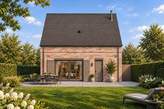 ALLEENSTAANDE NIEUWBOUWWONING aan het CHARMANTE DORPSPLEIN VAN ZEGELSEM (BRAKEL). Deze EIGENTIJDSE GEZINSWONING combineert een LANDELIJKE ARCHITECTUUR met HEDENDAAGS WOONCOMFORT, een praktische indeling en ENERGIEZUINIGE TECHNIEKEN. De ligging in de dorpskern zorgt bovendien voor een aangename combinatie van RUSTIG WONEN EN EEN GOEDE BEREIKBAARHEID. Ook energetisch is deze nieuwbouwwoning helemaal klaar voor de toekomst. Conform het voorziene lastenboek wordt ingezet op DUURZAME TECHNIEKEN zoals VLOERVERWARMING VIA EEN LUCHT-WATER WARMTEPOMP, VENTILATIESYSTEEM D EN ZONNEPANELEN. Zo geniet u van een energiezuinige woning met een HOOG WOONCOMFORT en een BEPERKT ENERGIEVERBRUIK. U woont hier IN HET HART VAN ZEGELSEM, een landelijke deelgemeente van Brakel, met de omliggende natuur van de Vlaamse Ardennen vlakbij en een vlotte verbinding naar Brakel en de omliggende gemeenten.<br />Via de inkomhall met vestiaire en gastentoilet heeft u toegang tot een aangename leefruimte met ingerichte open keuken. Aanpalend bevindt zich een praktische berging/wasplaats. Op de 1ste verdieping biedt een ruime nachthall met bureauhoek toegang tot 3 volwaardige slaapkamers, een ingerichte badkamer en een apart toilet. De 2de verdieping biedt extra opbergmogelijkheden. <br />Buitenshuis beschikt u over een aangenaam perceel ruimte voor oprit, terras en groene tuin.<br /><br />Adres: Teirlinckstraat 18 te Zegelsem (Brakel)
