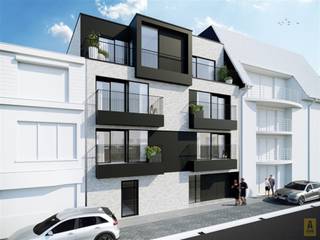 Nieuwbouwappartement met privatieve berging op het gelijkvloers gelegen op wandelstand van strand, openbaar vervoer en winkels. Kleine residentie...