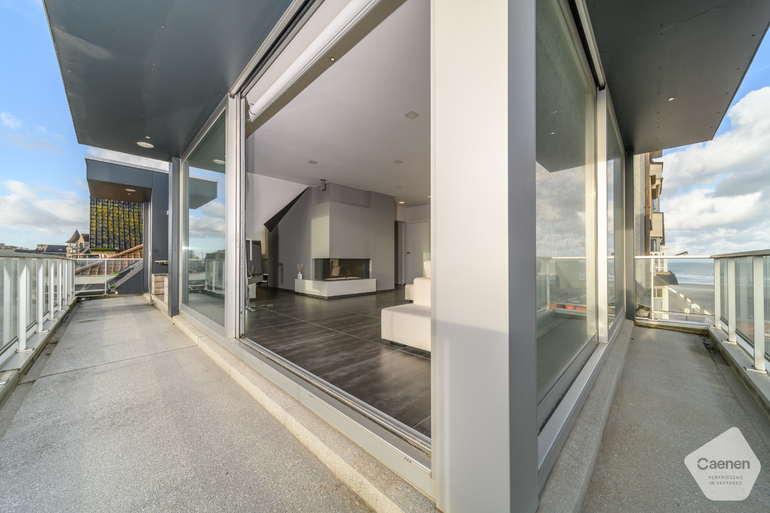 Instapklaar dakappartement met open zicht & zeezicht – EPC B – Hoogwaardige afwerking met moderne technologie - foto 3