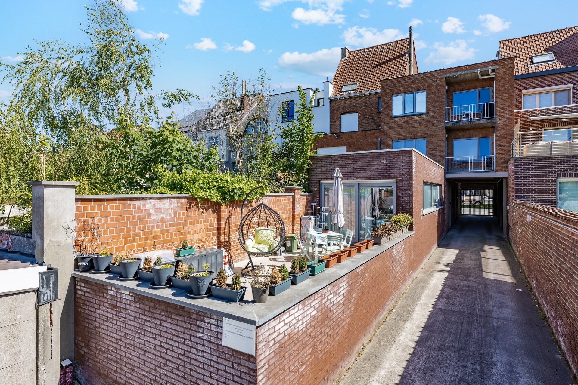 Gelijkvloers appartement met zuidgericht terras - foto 4