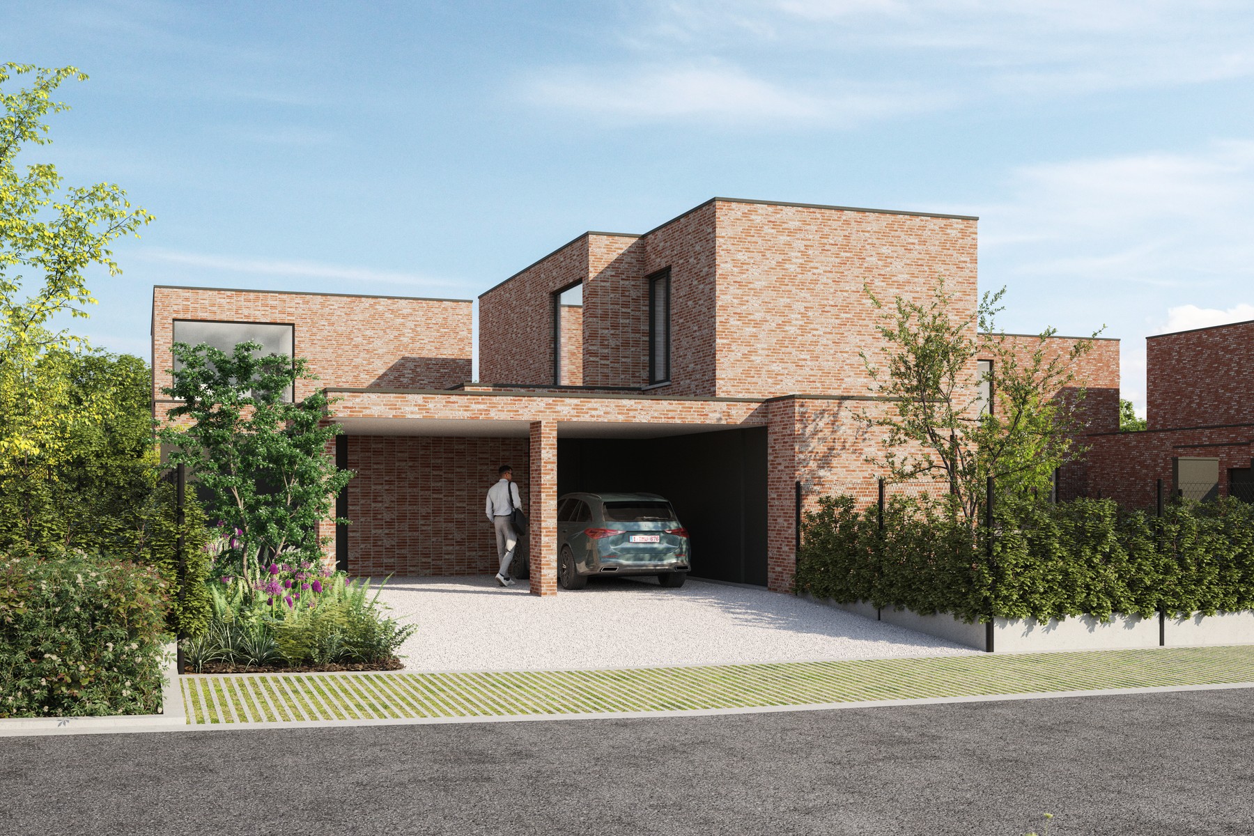 Lot 72: open bebouwing met 3 slpk en carport - foto 1