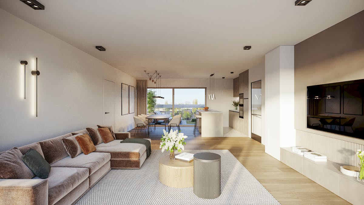 Energiezuinig 2 slaapkamer appartement te Brugge - foto 5