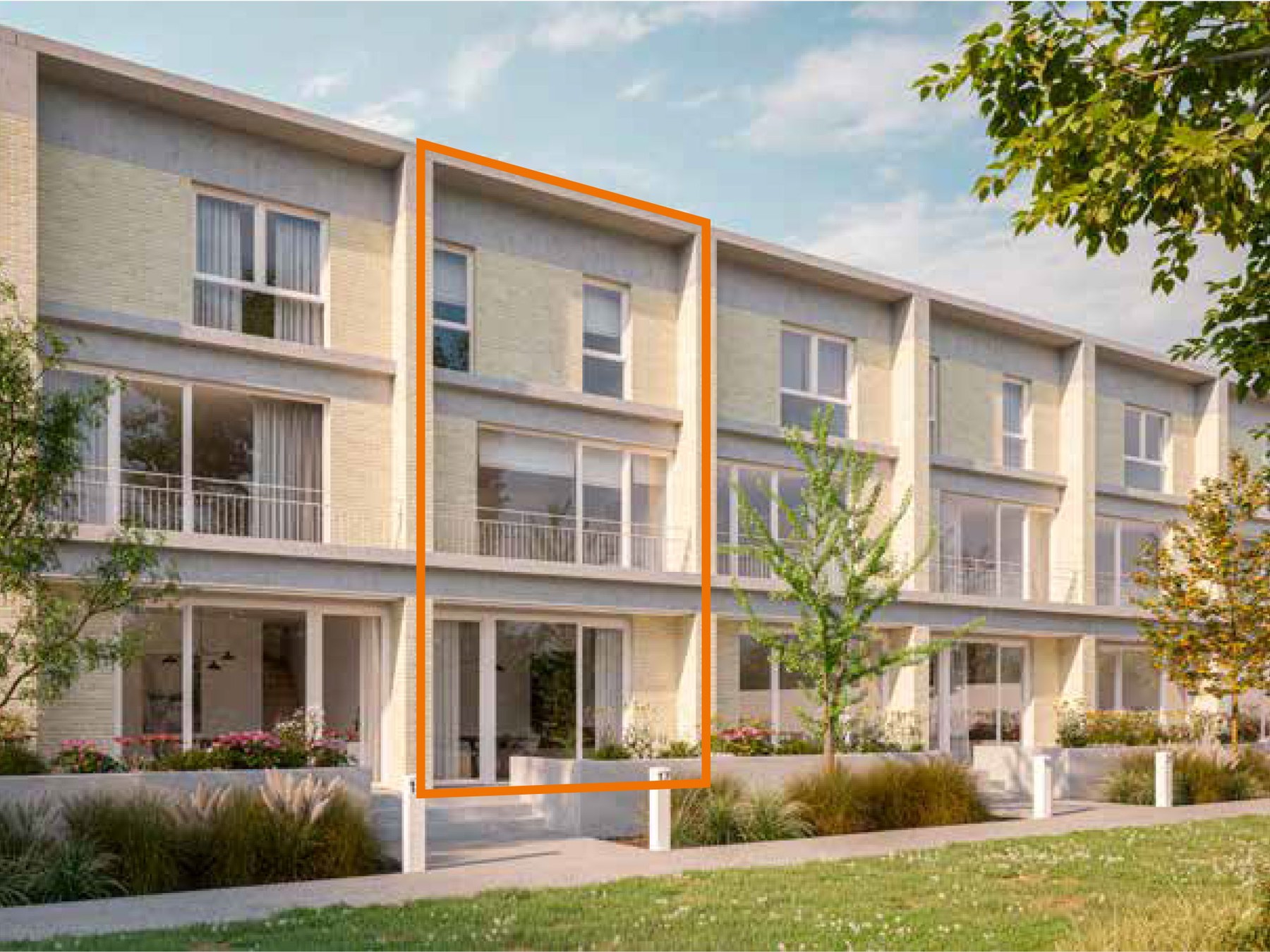 W2 Energiezuinige woning met 3 slaapkamers en groot terras - foto 1