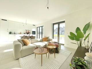<p>Laatste 6 appartementen! Dit modern nieuwbouwproject ROOTS is rustig gelegen met zicht op groen, op wandelafstand van het station en het CENTRUM. Aangename terrassen en/of tuinen, lichtrijke leefruimtes met open geïnstalleerde keukens, volledige afwerking, en zo goed als opleverklaar. Ondergrondse parkeerplaatsen en bergingen. Bijna-energieneutraal (max E30): vloerverwarming voorzien. Wenst u het modelappartement te bezichtigen: guido@immobeguin.be</p>
