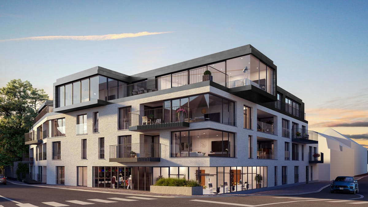 Handelspand (nieuwbouw) te koop in project Sint-Amandus te Zwevegem - foto 3