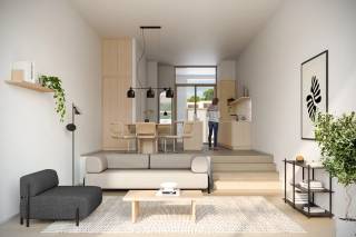 Deze charmante tiplexwoning in Antwerpen biedt een ideale combinatie van comfort en ruimte. Met drie ruime slaapkamers is er voldoende plaats voor het hele gezin of voor het inrichten van een thuiskantoor. De woning is bovendien uitgerust met twee moderne badkamers, wat zorgt voor extra gemak tijdens drukke ochtenden.<br /><br />Een van de grootste troeven van deze woning is de prachtige tuin, perfect om te ontspannen, te tuinieren of om gezellige momenten met familie en vrienden door te brengen. De groene buitenruimte vormt een oase van rust midden in de stad en biedt volop privacy.<br /><br />De ligging in Antwerpen maakt deze woning bijzonder aantrekkelijk. U woont er nabij alle nodige voorzieningen, scholen en openbaar vervoer, terwijl u toch geniet van een rustige woonomgeving. Deze woning combineert praktische voordelen met een aangename leefstijl en is een uitstekende kans voor wie op zoek is naar een nieuwe thuis.
