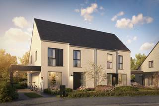 Ontdek ons nieuwbouwproject in het rustige <strong>Impedorp</strong>, een charmante deelgemeente van Lede. Hectaar realiseert hier vier halfopen bebouwingen, ideaal gelegen met alle voorzieningen dichtbij.<br />De woningen bevinden zich op ruime percelen van ca. 500 m² en beschikken over een diepe oprit met mogelijkheid tot het plaatsen van een carport. Ze worden energiezuinig en duurzaam gebouwd, met oog voor comfort en lagere energiekosten. Een perfecte keuze voor wie rustig, toekomstgericht en duurzaam wil wonen, met alle voorzieningen dichtbij.<br /><br /><strong>Indeling van de woningen:</strong><br />Gelijkvloers: inkomhal met gastentoilet, lichtrijke leefruimte met open keuken en een praktische berging. <br />Verdieping: nachthal met apart toilet, 3 ruime slaapkamers en badkamer met ligbad, douche en dubbel lavabomeubel.<br />Zolder: toegankelijk via het zolderluik - ideaal als extra opbergruimte. <br /><br /><strong>Troeven van deze woningen:</strong>
<ul>
<li><strong>Verlaagd btw-tarief van 6% voor afbraak en heropbouw </strong></li>
<li>Energiezuinig en toekomstgericht wonen</li>
<li>Verwarming via lucht/water warmtepomp met vloerverwarming </li>
<li>Ruime percelen </li>
<li>Voorzieningen binnen handbereik</li>
<li>Mogelijkheid tot het plaatsen van een carport</li>
</ul>
Ben je op zoek naar een nieuwe thuis? Neem gerust contact met ons op voor een afspraak.<br /><span>(Foto's zijn referentiebeelden van voorgaande projecten)</span>