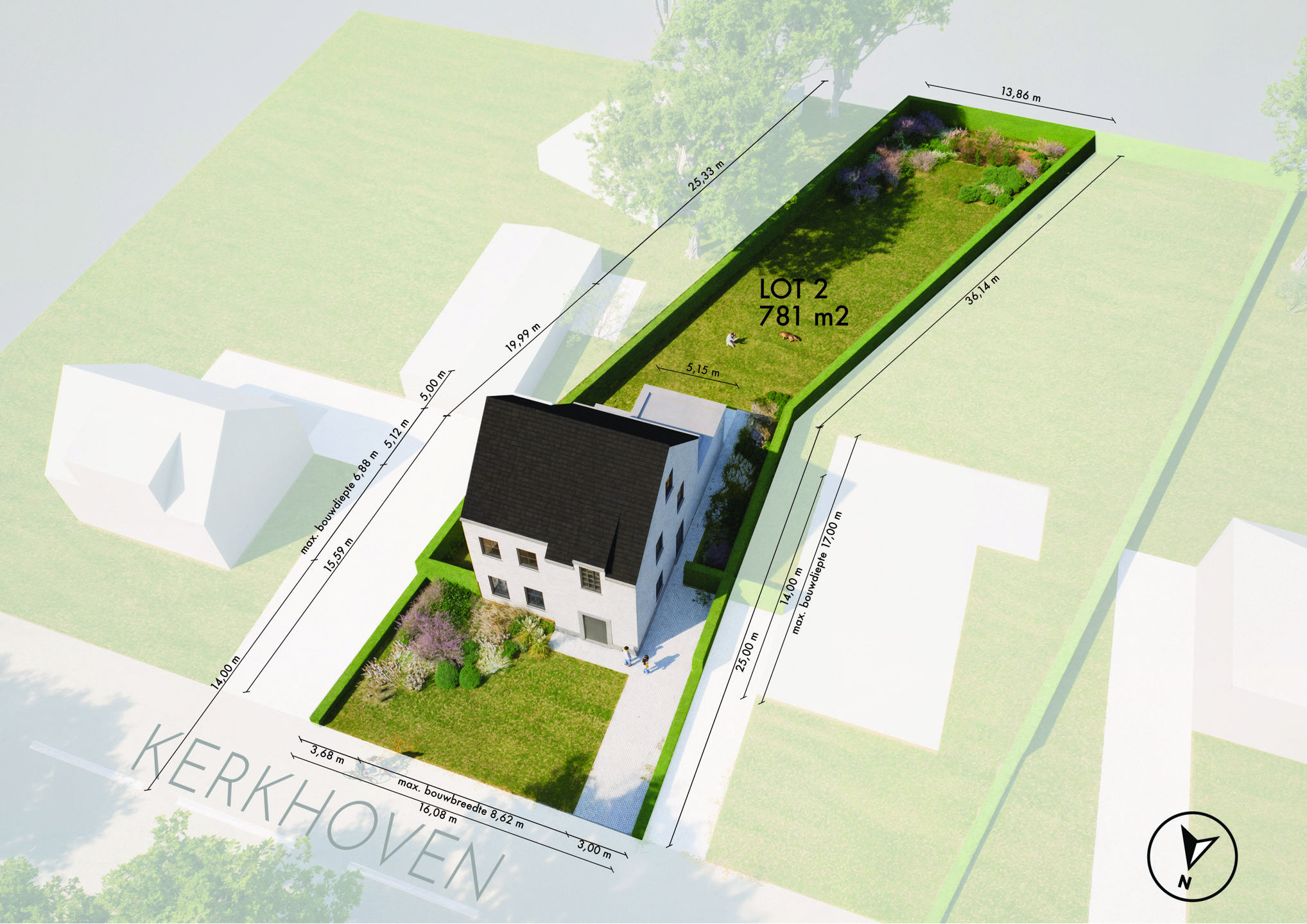 Landelijk gelegen bouwgrond voor vrijstaande woning  - foto 2