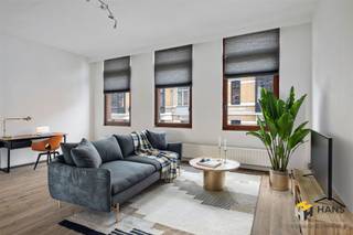 <p><span>In Armand Segerslei you live in a quiet bicycle street right in the center. Thanks to the excellent connections by bus, streetcar and train, you can be in Antwerp in no time, while by car you have easy access to the main entrance and exit roads. An ideal place for those who find peace and accessibility equally important.</span></p><p><span> </span></p><p><span>The apartment is part of a small building with only two units and is well maintained, so you can move in without any worries. The electricity is compliant, in 2023 was installed high efficiency glass in wood and there is a condensing gas boiler available — all positive assets.</span></p><p><span>This ideal starter apartment has a spacious living room with open kitchen of 41 m², a full bedroom of 12 m² and a bathroom of 4 m² with washbasin, toilet and shower cabin. The kitchen is fully equipped with all contemporary comfort and gives access to the east-oriented terrace of 5 m² — a fine added value to this cozy apartment.</span></p><p><span>Finally, a cellar storage room is at your disposal.</span></p><p><span>Looking for a ready-to-use starter apartment with terrace in a small building? Do not miss this opportunity! Living space 65 m² ref: gross floor area. EPC. For more info or a free estimate visit www.hansimmo.be</span></p><p><span> </span></p>