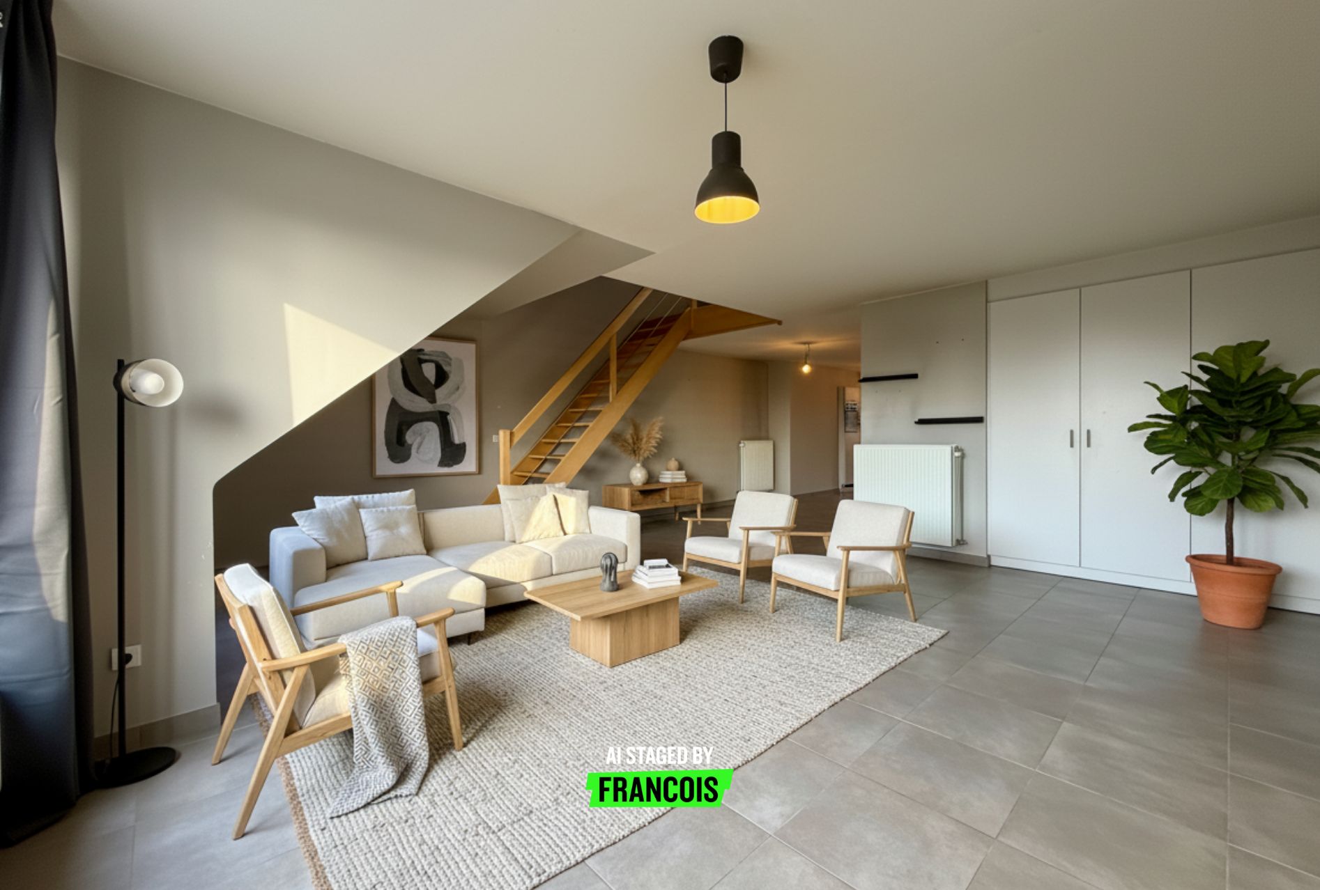 Ruim duplexappartement met 3 slaapkamers en garagebox in Maldegem - foto 4