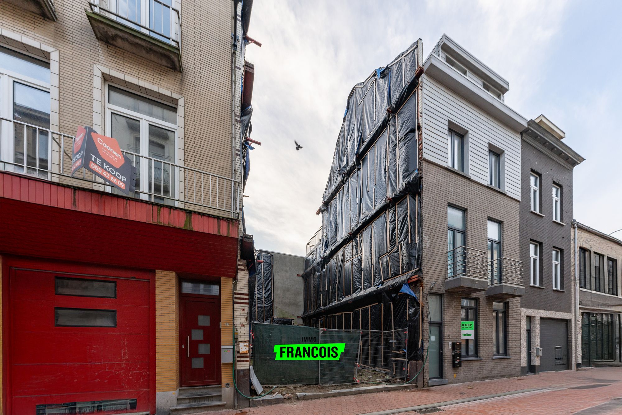 Bouwgrond met vergunde plannen voor 4 entiteiten in centrum van Blankenberge - foto 1