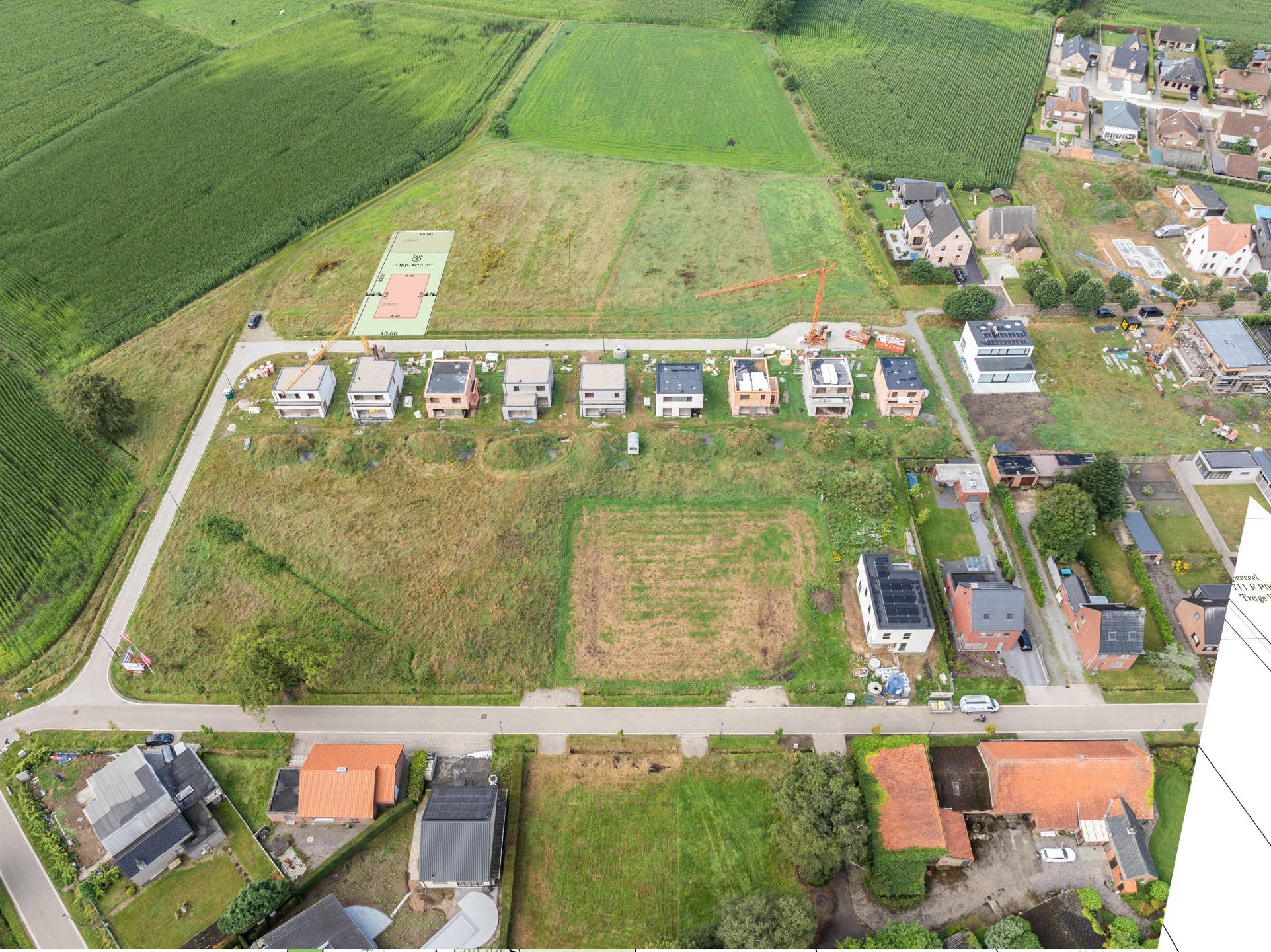 Bouwgrond voor open bebouwing op 645m² - foto 2