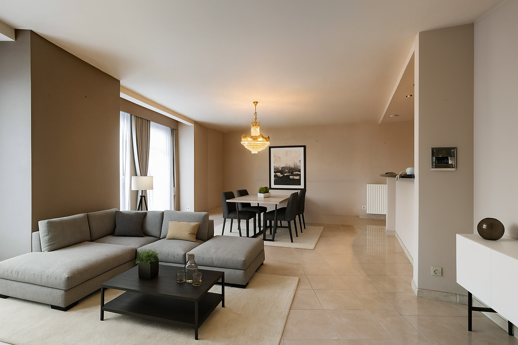 Zeer ruim appartement (124 m²) in centrum Aalst - foto 4