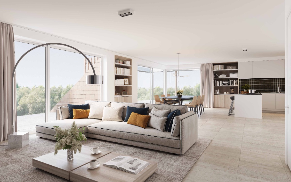 Prachtig duplexappartement met 3 slaapkamers en terrassen - foto 5