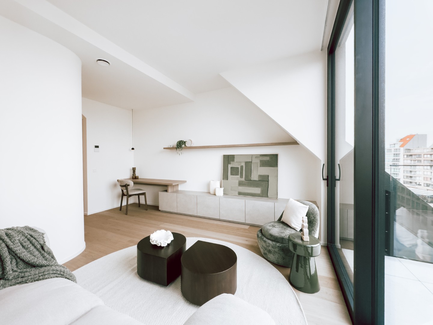 Magnifieke duplex in het nieuwbouwproject Cosmopolite, een hedendaags en stijlvol nieuwbouwproject op een toplocatie in het centrum van Knokke en op een zucht van het strand. - foto 4
