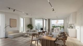 <span><strong>APPARTEMENT B.2.2 IN RESIDENTIE KEIZERSPOORT TE DILSEN.</strong></span><br /><br /><span><strong>KENMERKEN APPARTEMENT</strong></span><br /><span>- Verdieping: 2.</span><br /><span>- Oppervlakte: 99,35m².</span><br /><span>- Terras: 12,70m².</span><br /><span>- 2 Slaapkamers.</span><br /><br /><span><strong>ALGEMEEN</strong></span><br /><span>Met veel plezier stellen wij het project “Residentie Keizerspoort” aan u voor; gelegen in het verlengde van residentie Keizersplein. De ligging van dit prachtige project kan niet beter: pal in het centrum van Dilsen aan het nieuwe stadsplein én pal tegenover het park ‘Ter Motten’.</span><br /><br /><span>Het project bevindt zich op de hoek van de Europalaan en het centrumplein "Ter Motten". U kan hier genieten van het unieke zicht op het autovrije centrumplein. Alle voorzieningen bevinden zich op loopafstand, met het openbaar vervoer zelfs voor de deur!</span><br /><br /><span><strong>INDELING</strong></span><br /><span>Residentie Keizerspoort kenmerkt zich door een diversiteit aan indeling, bewoonbare oppervlaktes van 65m² tot 112m² en keuze uit 1, 2 of 3 slaapkamers. Op het gelijkvloers bevindt zich, naast 3 handelsruimten, tevens 1 appartement. De eerste verdieping omvat 5 en de tweede verdieping 6 appartementen. Op de derde verdieping vinden we 4 appartementen.</span><br /><br /><span><strong>PARKEREN & BERGING</strong></span><br /><span>Voor een optimaal comfort is er ondergrondse een parkeerkelder voorzien met 17 autostaanplaatsen & 3 kelderbergingen. Parking verplicht bij te kopen.</span><br /><br /><span><strong>AFWERKING</strong></span><br /><span>In Residentie Keizerspoort geniet u van een instapklare afwerking naar eigen smaak. In de verkoopprijzen zijn reeds mooie budgetten voorzien voor de binnenafwerking.</span><br /><br /><span><strong>PRIJZEN</strong></span><br /><span>Verkoop in het BTW-stelsel: de vermelde prijzen zijn exclusief BTW op de constructie, verkooprechten op de grond, ereloon notaris, opzoekingskosten, aandeel basisakte en kosten nutsvoorzieningen. Contacteer ons voor een kostenraming.</span><br /><br /><span>Bekijkt u deze advertentie via een aanverwante vastgoedsite, surf dan zeker naar onze website <strong>www.N78vastgoed.be</strong> voor een uitgebreide beschrijving en foto's. Meer informatie: <strong>+32 (0)89 86 18 88</strong> of <strong>info@N78vastgoed.be.</strong></span>