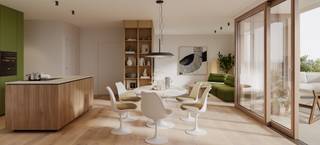 Villa Cardijn est une résidence de petite taille, située au calme et au centre, près du port de plaisance de Nieuport, à distance de marche du parc maritime, de la plage et de la ville de Nieuport.<br />L'appartement d'une chambre à coucher comprend une surface habitable de 77m² avec un jardin privé de 100m² orienté sud-ouest et une terrasse spacieuse de 36m². <br />Disposition: hall d'entrée avec espace pour une armoire, cuisine ouverte avec coin repas, living spacieux et lumineux avec coin salon et terrasse spacieuse, buandrie, toilette séparée, une chambre spacieuse, une salle de bain avec douche à l'italienne et vasque simple.<br />Contactez-nous pour plus d'informations sur le projet et les conditions de vente sous le régime de TVA.