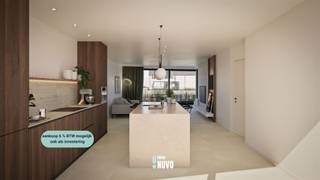 <p><span>'t PartiturenHof, an exclusive new construction project in two stylish buildings in Merchtem</span></p><p><span> </span></p><p><span>Discover 't PartiturenHof, an exclusive new construction project with 15 energy-efficient apartments in two stylish buildings. Enjoy a green and tranquil environment, perfectly integrated between the buildings for an optimal living experience.</span></p><p><span>Each apartment is designed with attention to space, light, and comfort to come home in peace.</span></p><p><span> </span></p><p><span>Thanks to the prime location in Merchtem, you live centrally, with shops, schools, and public transport within walking distance. Here, you combine the best of both worlds: the liveliness of the center and the tranquility of a green area.</span></p><p><span> </span></p><p><span>All stated prices are always exclusive of VAT and purchase costs.</span></p><p><span> </span></p><p><span>It is possible to enjoy a 6% VAT rate, provided the buyer meets the conditions. This transitional arrangement has been extended by 6 months and is valid until 30/6/2025.</span></p><p><span> </span></p><p><span>An apartment must be purchased with a parking space, which costs €28,500 excluding costs.</span></p><p><span> </span></p><p><span>Advantages:</span></p><p><span> </span></p><p><span>Energy-efficient and sustainable: living in a modern apartment<br />Privacy and comfort: thanks to thoughtful architecture<br />Ideal location: shops, schools, and public transport within walking distance<br />Green environment: for a relaxed living experience</span></p><p><span>Possibility to benefit from a 6% VAT rate</span></p><p><span> </span></p><p><span> </span></p><p><span>For more information and/or to make an appointment, contact Ann at 0477 41 46 16 or Harry at 0473 44 01 06.</span></p><p><span> </span></p>