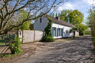 Charmante hoeve met 3 slaapkamers, 2 badkamers en stallingen op riant perceel van 5.808 m², bestaande uit: zeer ruime woonkamer met haard;...