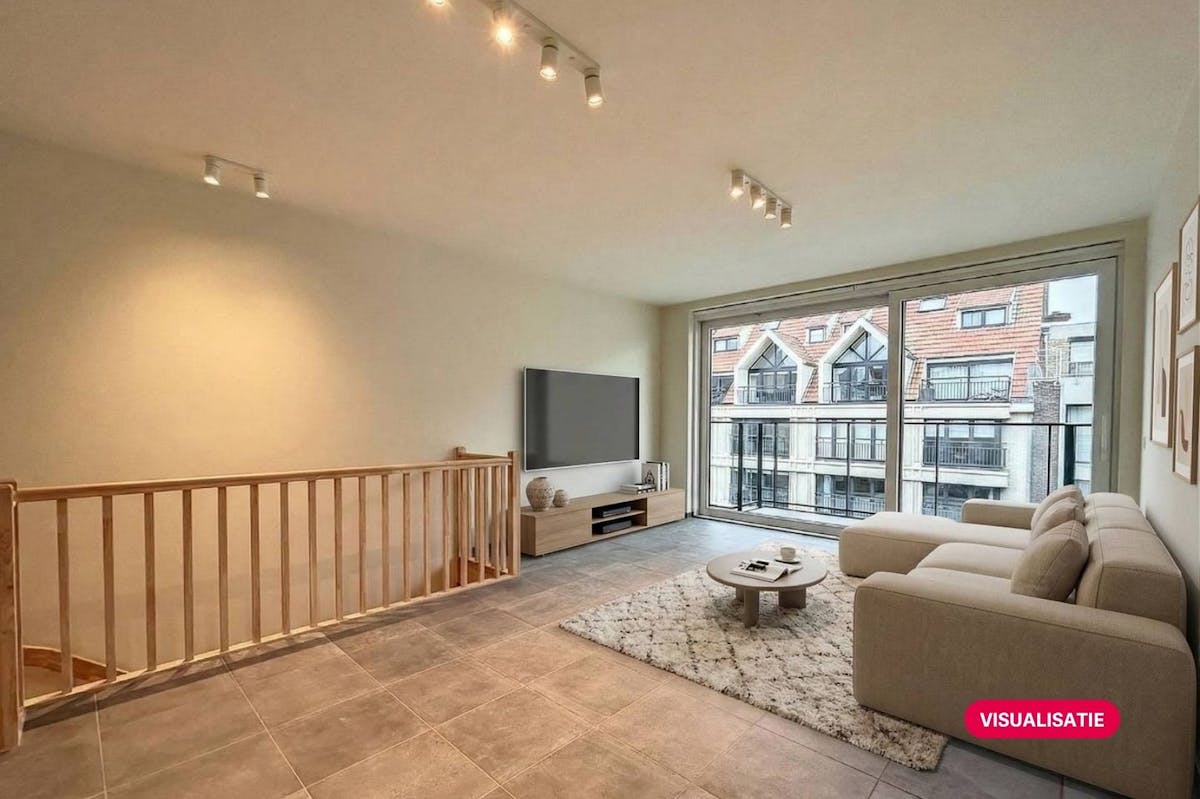 Unique 3 bedroom duplex apartment for rent in Knokke - photo 1