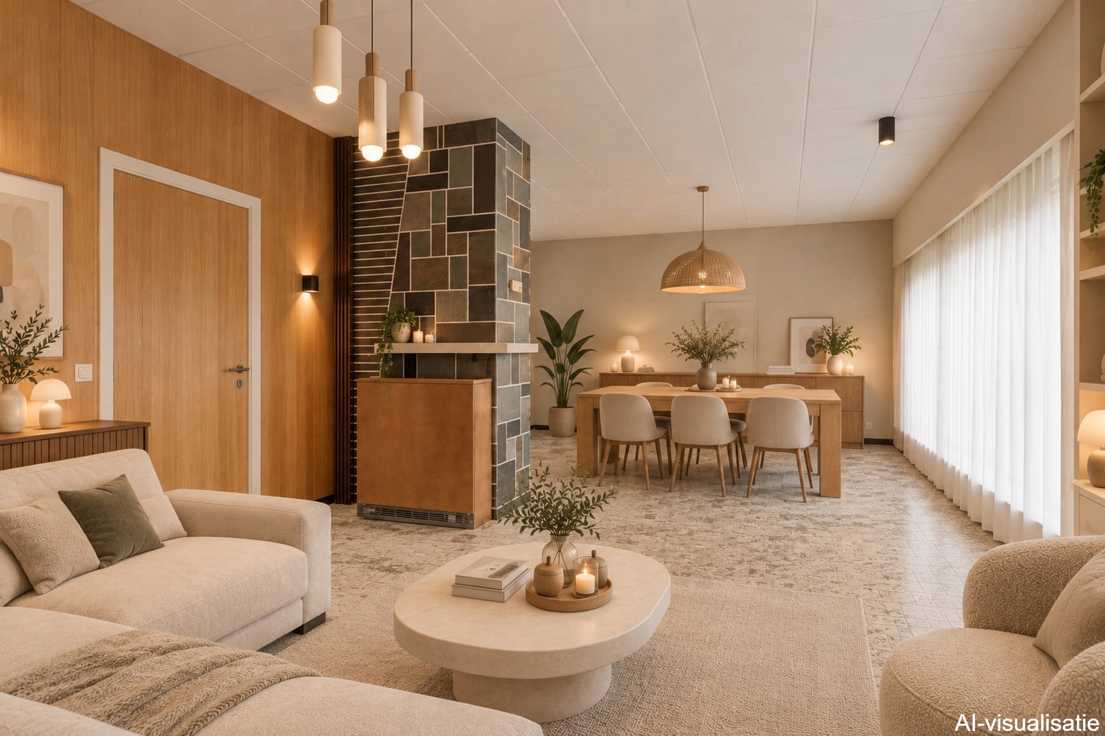 Gezellige woning met 3K & garage op een perceel van 8a! - foto 1