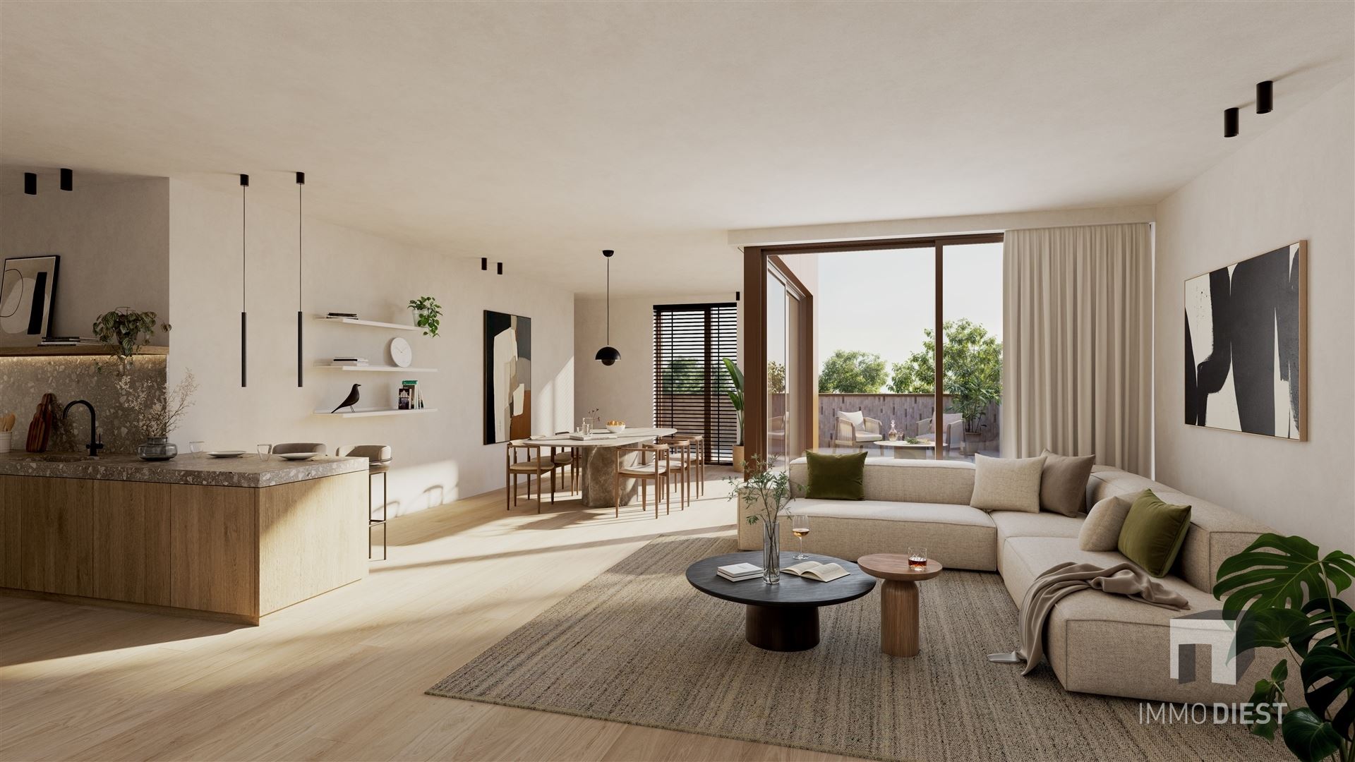 Penthouse met 3 slaapkamers - foto 2