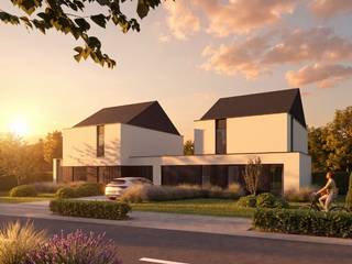 Ontdek de mogelijkheden van dit bijzonder perceel met een oppervlakte van 1059m² en een prachtige westelijke oriëntatie. Het unieke uitzicht op het groen aan de achterzijde voegt een exclusief karakter toe aan deze bouwgrond. Ontworpen als onderdeel van een samenhangend geheel met de aangrenzende woning staat dit perceel garant voor strakke lijnen, overvloedig natuurlijk licht en aangename leefruimtes. Hier kunt U Uw droomhuis realiseren waarbij elk detail is doordacht en geoptimaliseerd naar comfort en stijl. De strategische planning zorgt voor een harmonieus geheel, terwijl de westelijke oriëntatie zorgt voor prachtige zonsondergangen en een warme sfeer. Als dit klinkt als de ideale plek voor Uw toekomstige woning, aarzel dan niet om contact met ons op te nemen voor meer informatie en om Uw interesse kenbaar te maken. Bel ons gerust op 0497 588 888 en ontdek hoe dit unieke perceel Uw droomhuis kan worden.