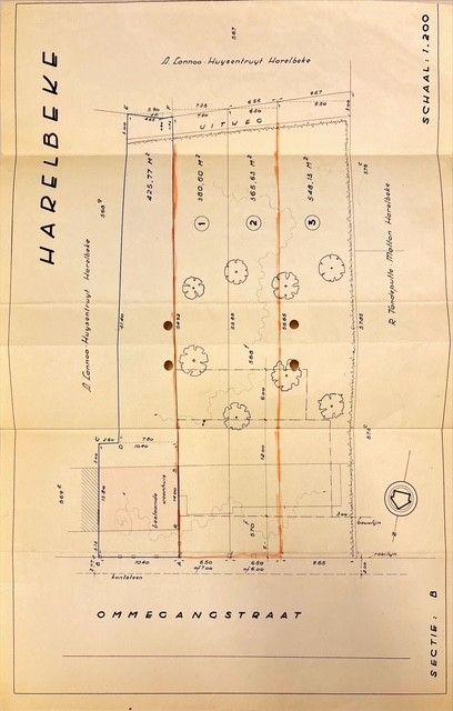 Bouwgrond (LOT 1) voor gesloten bebouwing met uitweg achteraan (totale oppervlakte 380m²) - photo 2