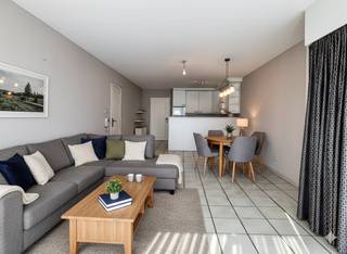 The quickest way to visit this apartment? Request your visit via the red button on our website (www.dewaele.com) and you will be contacted by one...