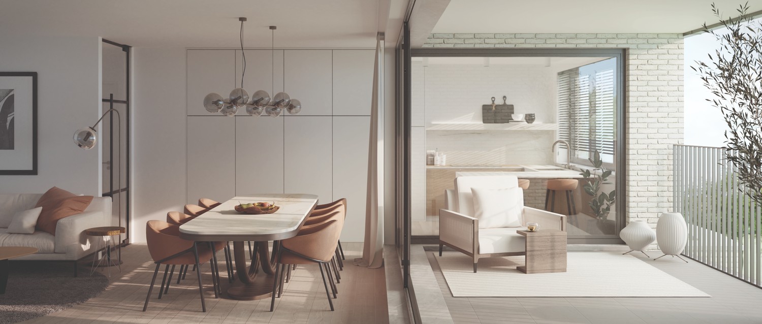 Residentie DusartZicht – elegant 2-slaapkamerappartement met terras op de tweede verdieping. - foto 1