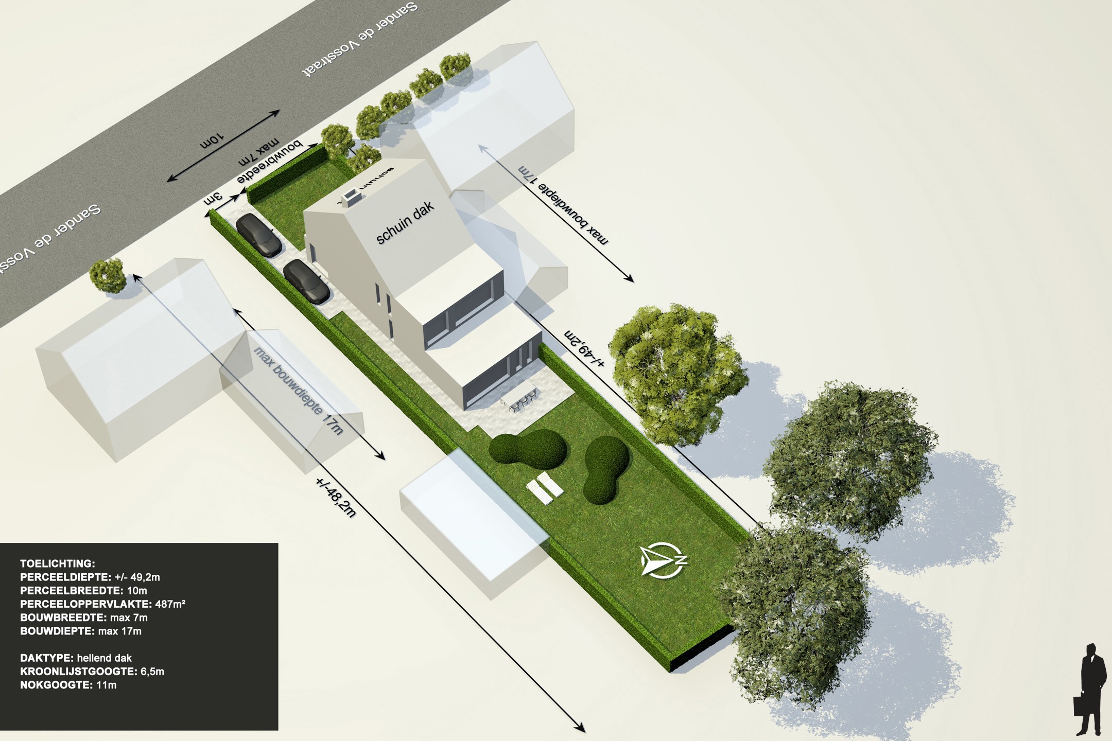 Bouwgrond voor halfopen bebouwing te Koningshooikt/Lier. - foto 5