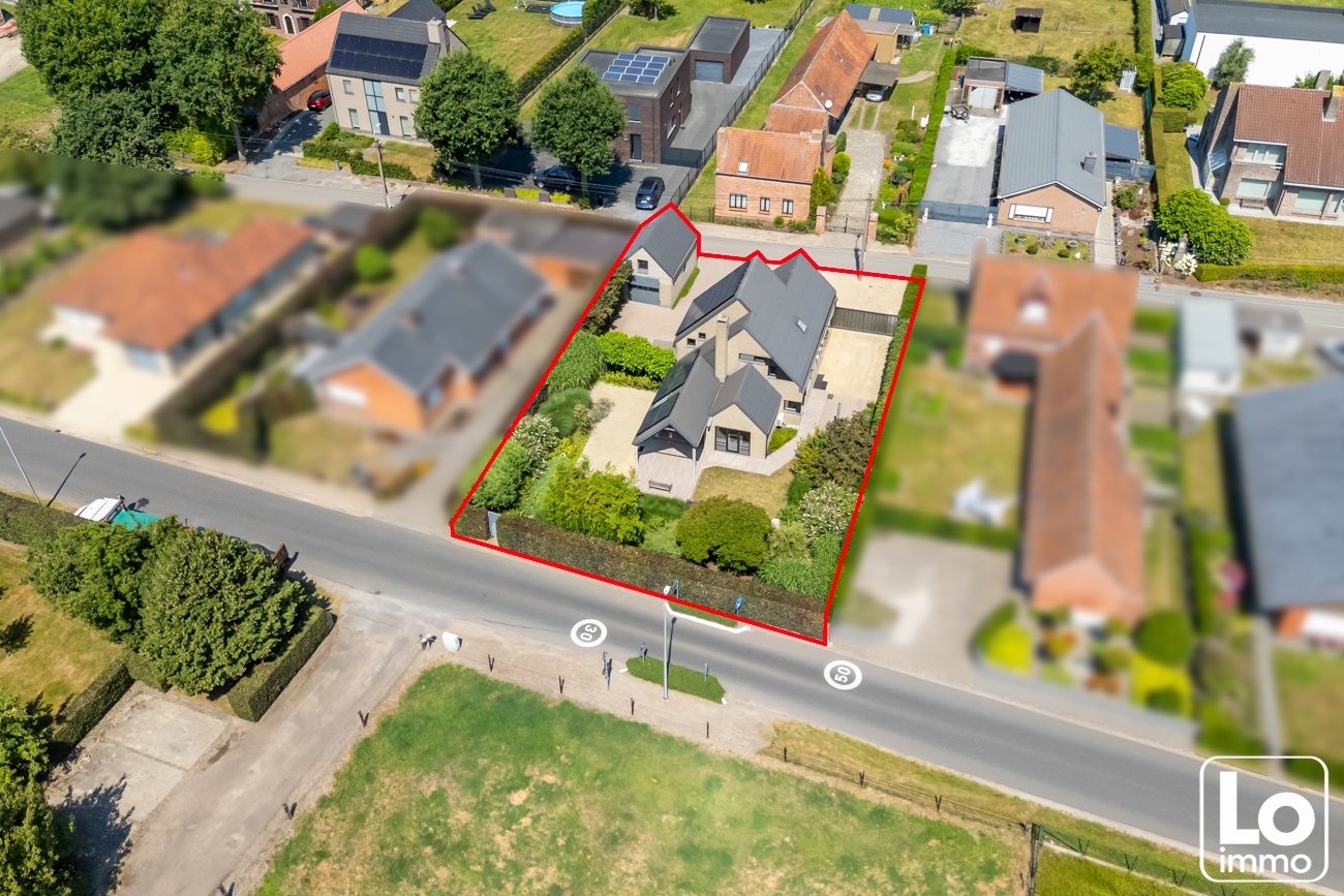 IN OPTIE!! Energiezuinige open woning met inpandige én afzonderlijke garage en gezellige tuin op een rustige locatie tussen Zaffelare en Lochristi! - foto 1