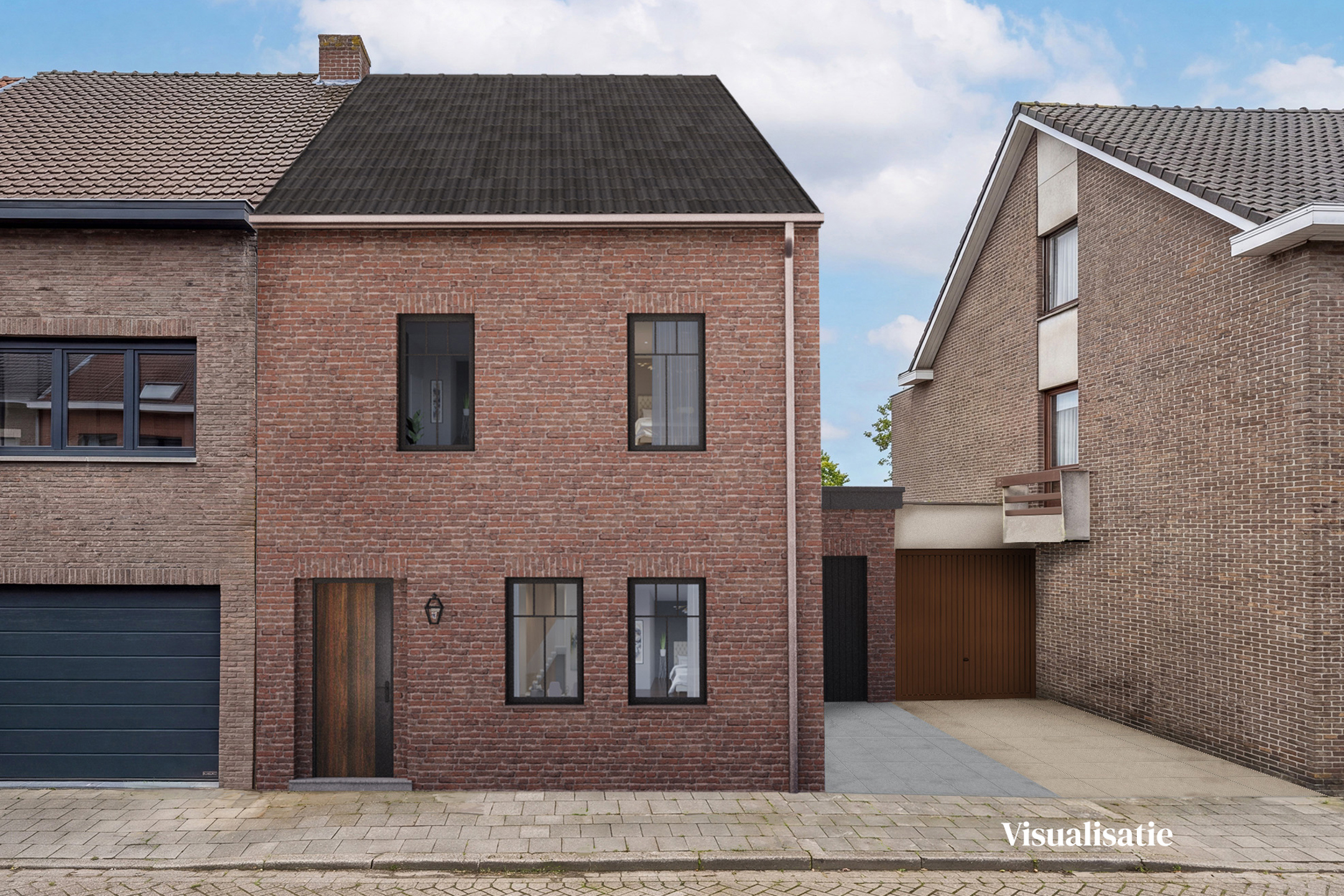 Rustig gelegen bouwgrond geschikt voor half-open bebouwing met gekoppelde garage  - foto 2