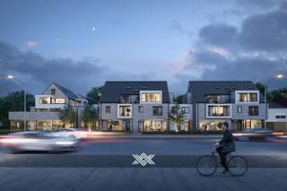 Dit tweeslaapkamer appartement van in totaal 121 m² is gelegen op het tweede en derde verdiep en beschikt op het tweede verdiep over een lichtrijke eet- en leefruimte, een open keuken, een praktische berging, een afzonderlijk toilet en één slaapkamer met een ensuite badkamer uitgerust met een dubbele wastafel en een douche. Op het derde verdiep bevindt zich de tweede slaapkamer en een tweede badkamer uitgerust met een dubbele wastafel, een ligbad, een inloopdouche en een toilet. Daarenboven beschikt dit appartement over twee terrassen, één aan de voorkant en één aan de achterkant met zicht op de binnentuin. De gezamenlijke oppervlakte van de zonnige terrassen bedraagt 28,15 m².<br /><br />Kapellehof is gelegen vlakbij het centrum van Astene en biedt een gemengd aanbod met 17 lichtrijke leefappartementen, 4 kantoren en 3 handelsruimten en dit gecombineerd met een ruime ondergrondse parking en ruime kelderbergingen. De appartementen zijn allen bijzonder kwalitatief ingedeeld en werden voorzien van ruime zonneterrassen, allen uitkijkend op de stijlvol aangelegde tuin.<br /><br />Op het gelijkvloers zijn er 4 kantoren en 3 handelsruimtes voorzien, allen met grote raampartijen en hoge plafonds voor maximaal licht en een goede visibilteit.<br /><br />De residentie is gelegen langs de Kapellestraat in Astene, gekend voor haar oude Leie-arm met haar prachtige natuur, het stadsbos, de fietssnelweg en haar goed bereikbaarheid ideaal gelegen tussen Gent en Deinze. De diverse restaurants, supermarkten, de lokale tennisclub en het ruime aanbod aan scholen, allen in de dichte nabijheid, maken van deze ligging een ideale uitvalsbasis.<br /><br />Het project onderscheidt haar dankzij het gebruik van bijzonder efficiënte, vooruitstrevende technieken, waarbij ieder appartement werd voorzien van een eigen geothermische warmtepomp in combinatie met vloerverwarming én -koeling voor een optimaal plaatsgebruik en een gelijke verdeling van de warmte/koude. Bovendien worden de appartementen uitgerust met een ventilatiesysteem type D met een maximale warmterecuperatie en een warmwaterboiler verbonden met de warmtepomp. Een uitzonderlijk laag energieverbruik en alle hedendaags wooncomfort wordt u zo ten allen tijden gegarandeerd.<br /><br />Op het gebied van afwerking onderscheidt Kapellehof haar door de hoge standaarden met ruime budgetten voor de keuze van uw vloerafwerking, de sanitaire toestellen en de volledig geïnstalleerde keuken met kwalitatieve inbouwtoestellen.<br /><br />Voor het optimaal comfort voor alle bewoners zijn er voldoende ondergrondse parkeerplaatsen voorzien vanwaar u droog en veilig met de lift naar het appartement kan. Bij elk appartement hoort tevens een privatieve kelderberging, allen voldoende ruim en vlot toegankelijk. Voor de handelsruimten, kantoren en bezoekers zijn er tevens voldoende parkeerplaatsen voorzien op het gelijkvloerse niveau.<br /><br />Benieuwd naar het volledige aanbod van dit kwalitatieve nieuwbouwproject? Maak dan een vrijblijvende afspraak via 09 278 78 79 of guillian@landbergh.be