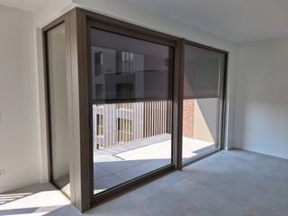 Dit ruim app. K11.505 (ca. 124 m²) in residentie BLVD. (Quartier Bleu) ligt op de 5de verdieping en omvat een inkom met gastentoilet, berging, 2 slaapkamers met aansluitend elk een eigen badkamer en leefruimte met open keuken en Z-gericht terras (ca. 9 m²). Het appartement is voorzien van vloerverwarming, warmtepomp en handdoekradiators. Daarbij vind je ook in elke kamer en aan elk raam buitenzonwering. Bij elk app. hoort een ondergrondse autostaanplaats en/of garagebox. Deze dient apart bij aangekocht te worden. Verder kun je een kelderberging of oplaadpunt bijkopen. Vrije keuze bij verschillende leveranciers voor de binnen afwerking (vloertegels, badkamer &amp; keuken, etc.).<br />Informeer naar de mogelijkheden bij onze sales consultants Inge Vancluysen of Marisa Marasco op het nummer 011 41 33 23 of via wonen.quartierbleu.be.